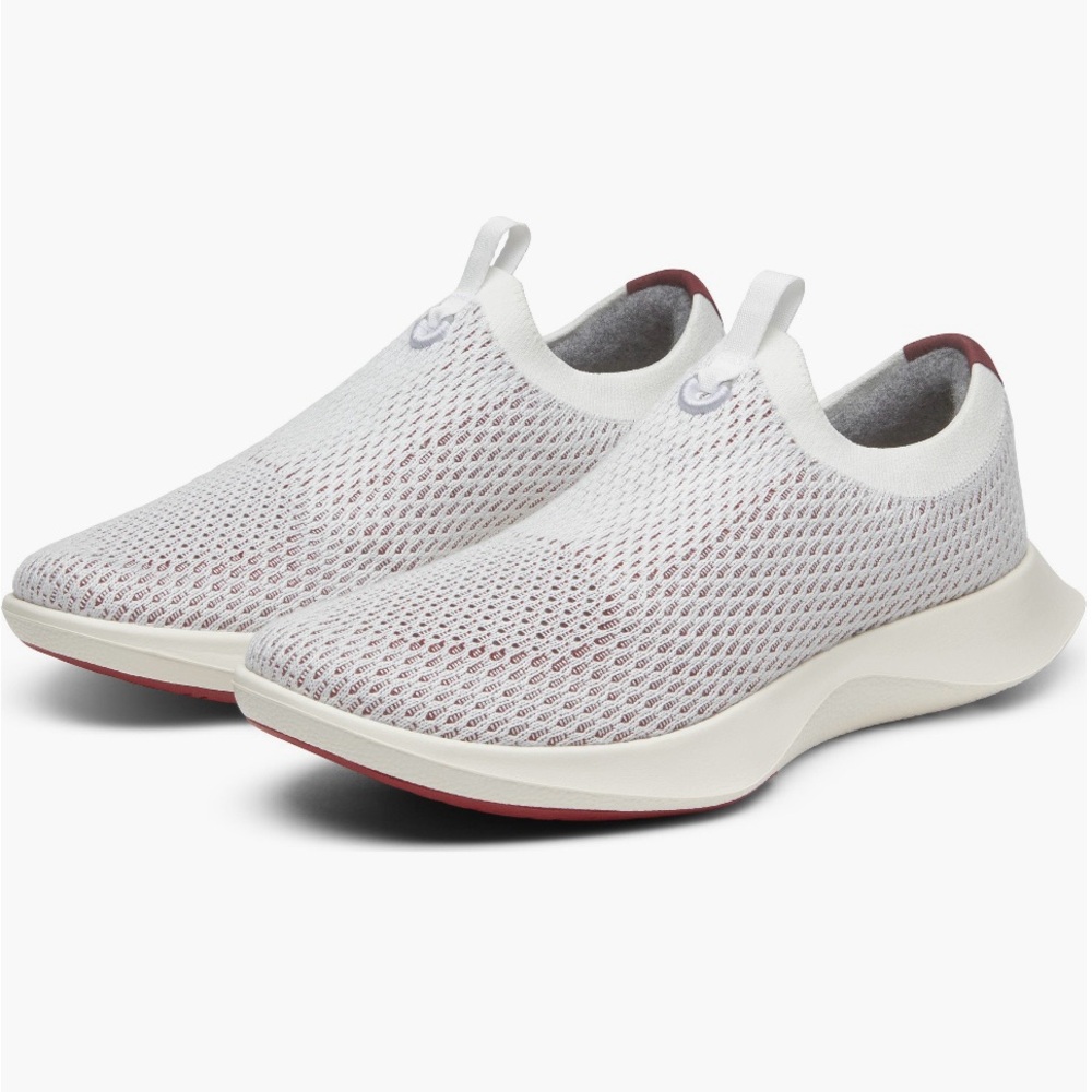 Allbirds Tree Dasher Relay Women’s NWT/NIB Natural White & Thunder Red - Size 5
